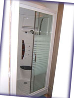 Appartement curiste Luxeuil douche